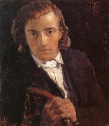 William Holman Hunt F.G.Stephens painting